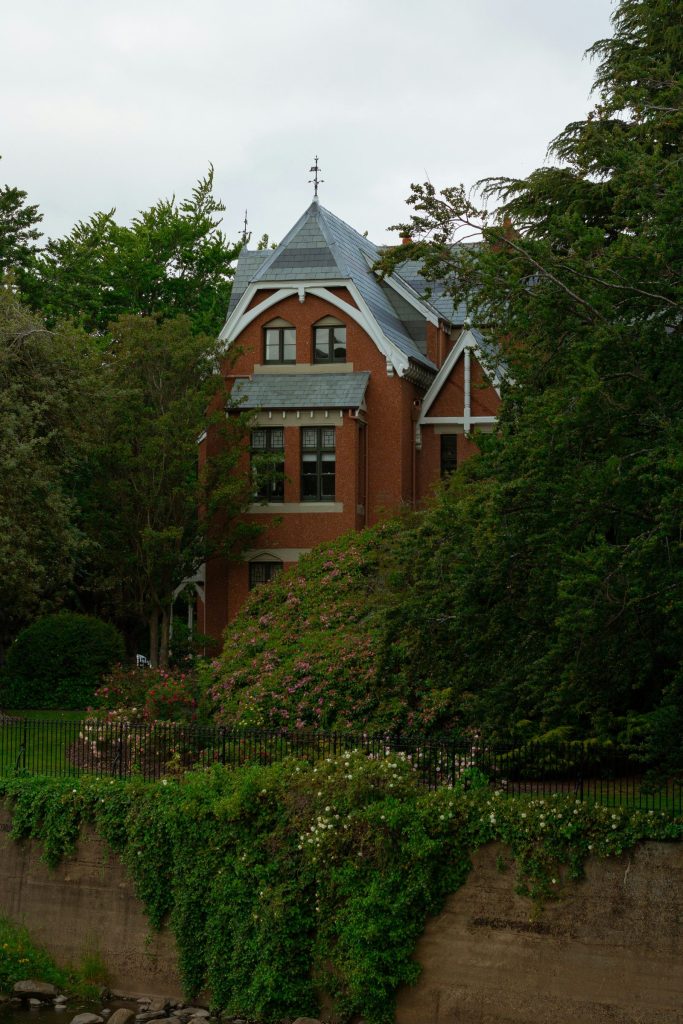 Historic university building in New Zealand for international students